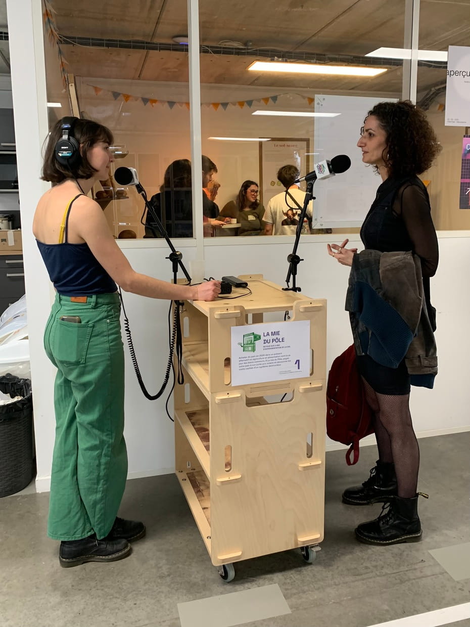 Récolte de la parole du public sous forme de podcast