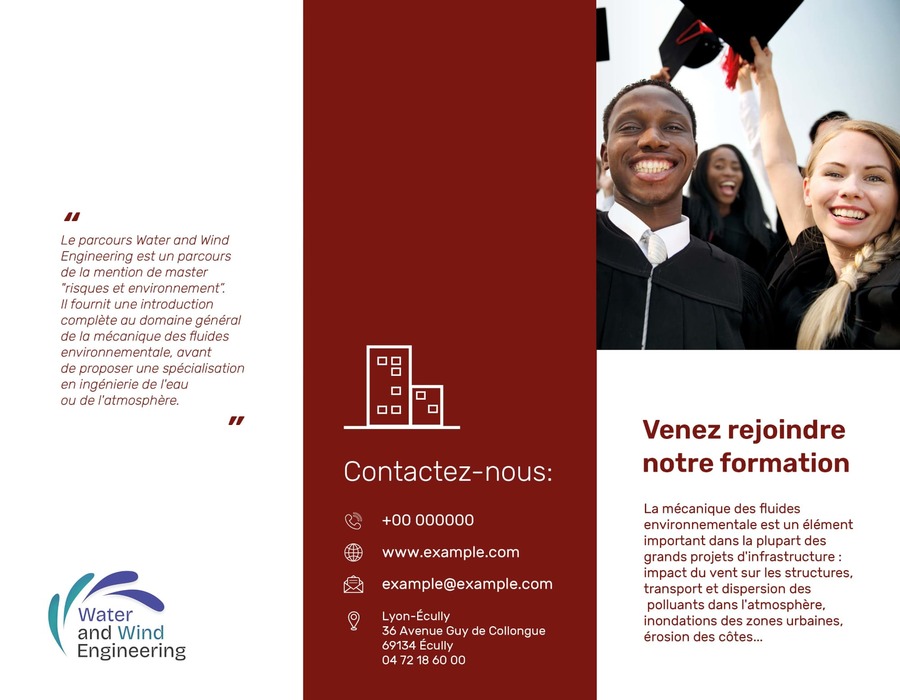 Photomontage mettant en scène le logo sur un support